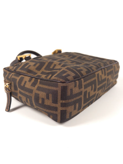Fendi Zucca FF Top Handbag Vintage