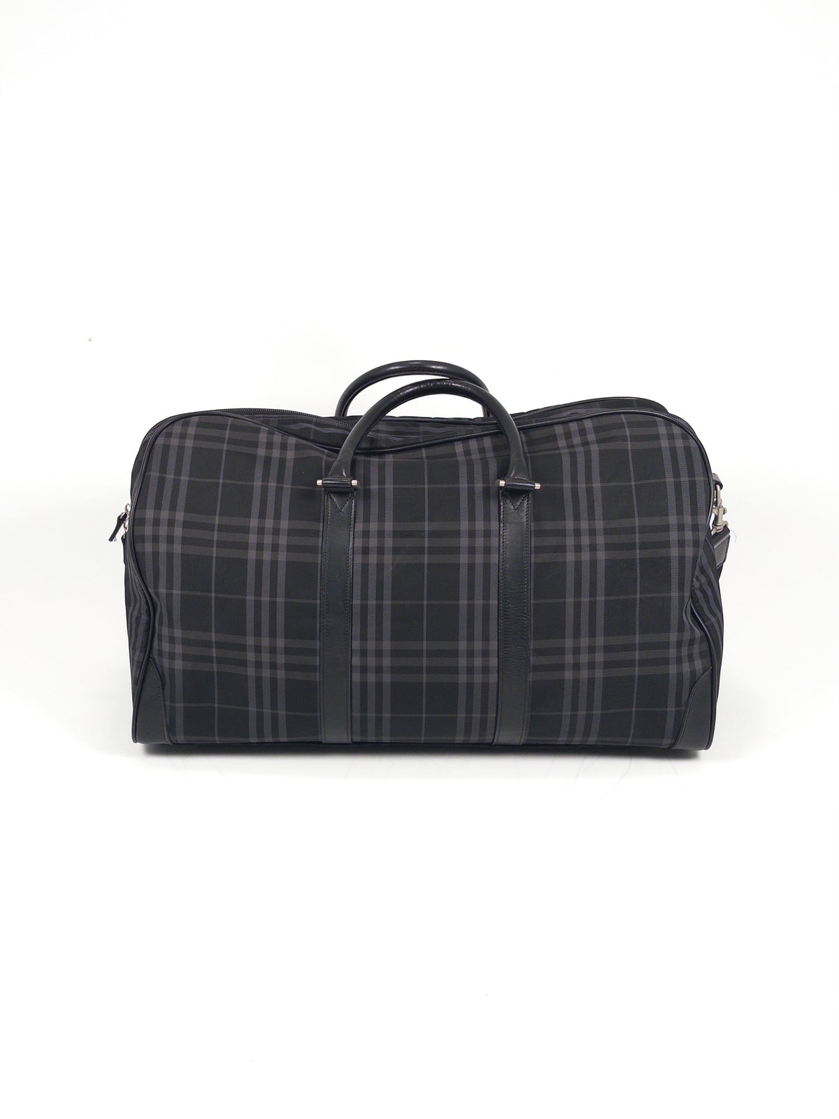 Burberry Check Boston Bag