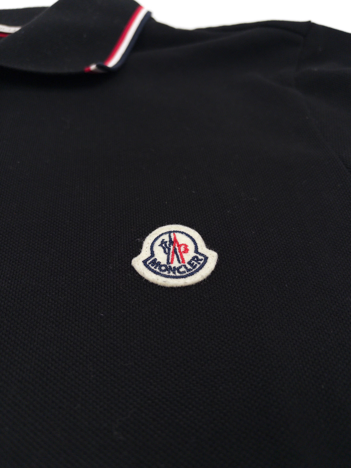 Moncler Tricolor Polo Shirt