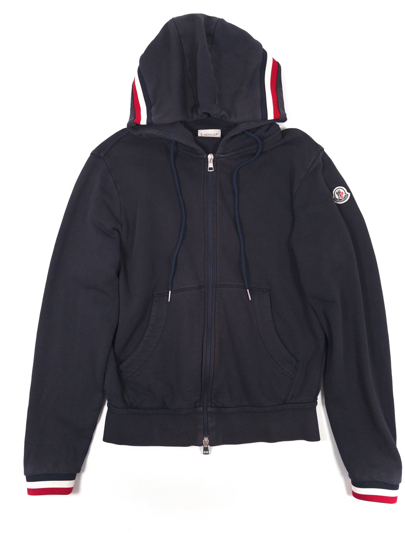 Moncler Tricolor Zip Hoodie