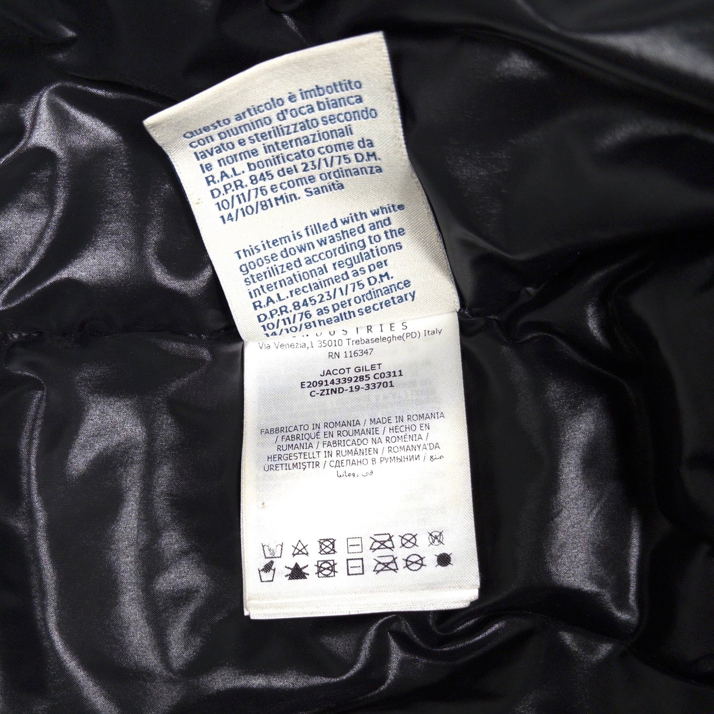 Moncler Jacot Vest (Fits S/M)