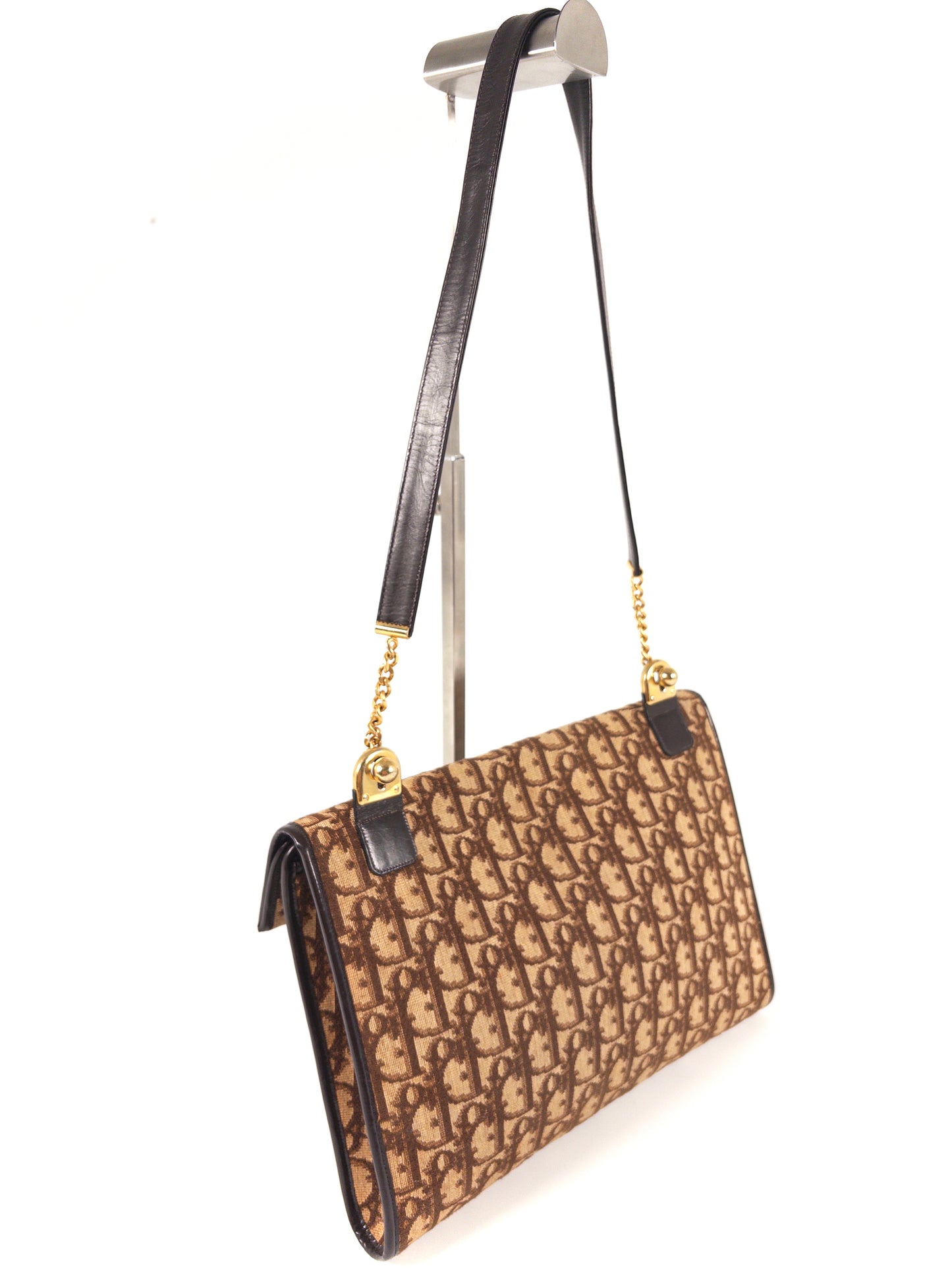 Christian Dior Trotter Canvas Shoulder Bag