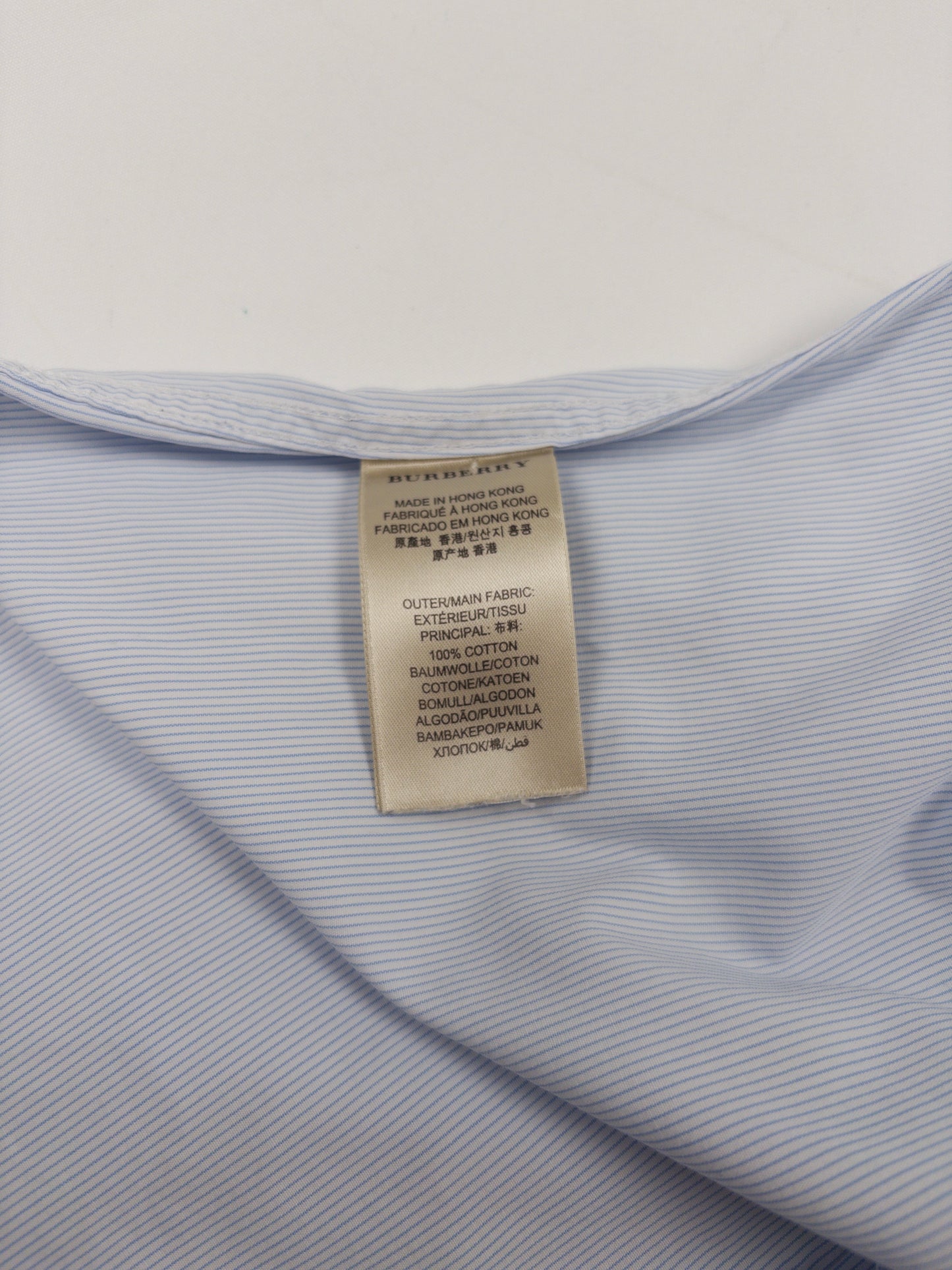 Burberry Shirt Light Blue