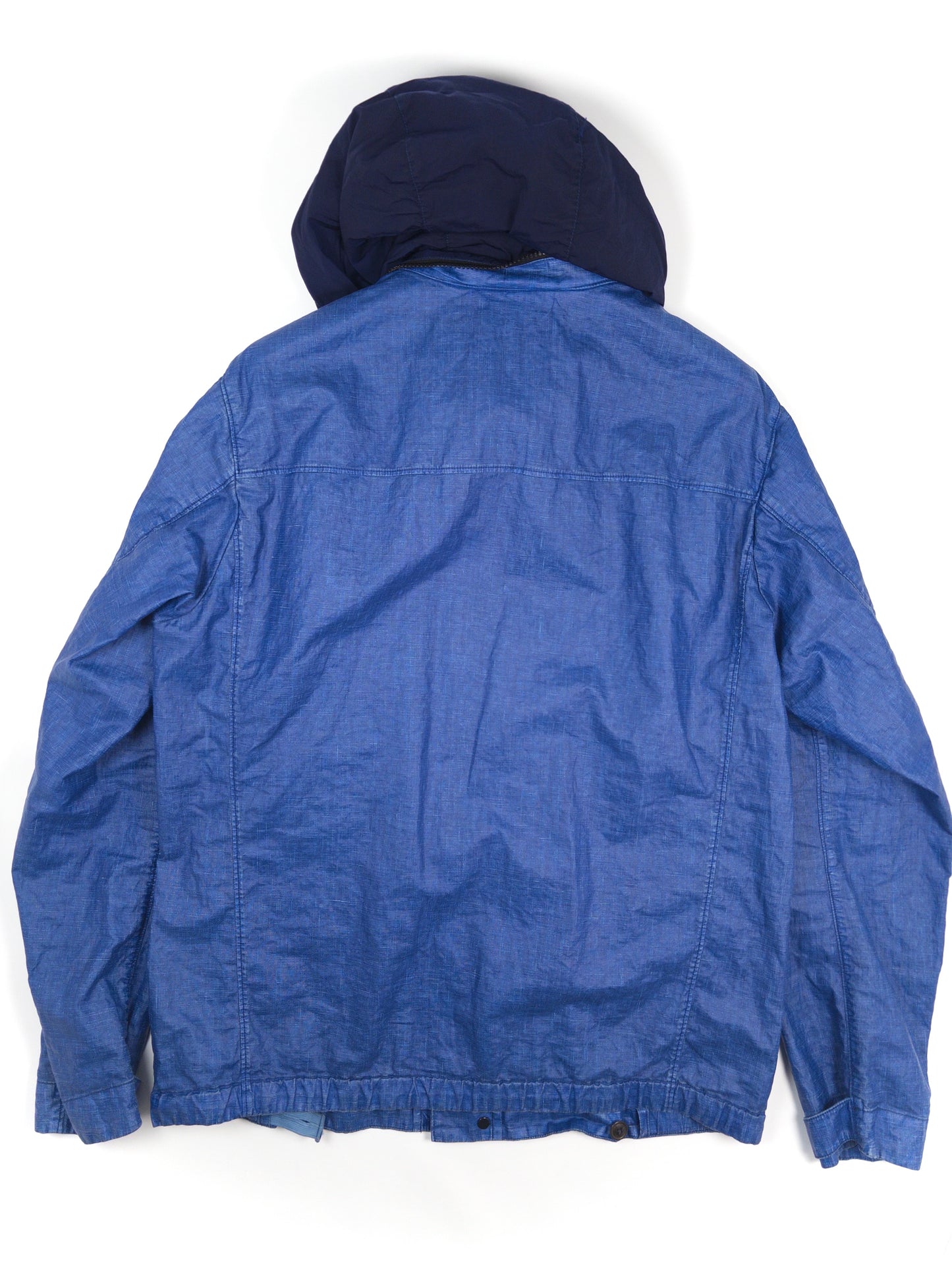 C.P. Company Lino Wax Blue Jacket
