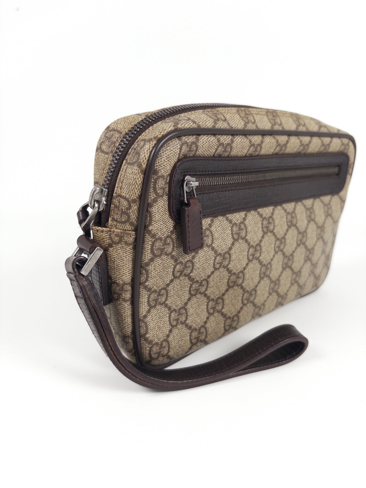 Gucci GG Supreme Clutch Bag