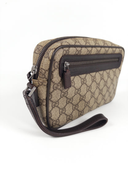 Gucci GG Supreme Clutch Bag
