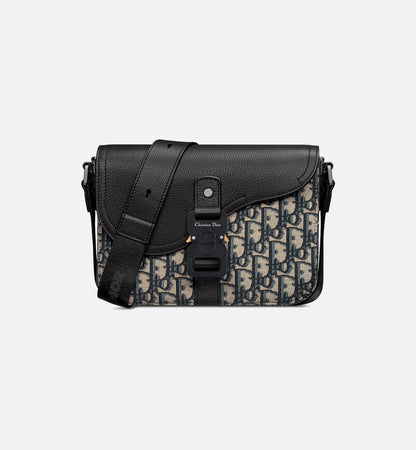 Dior Small Saddle Messenger Bag with Flap