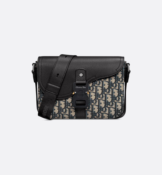 Dior Small Saddle Messenger Bag with Flap