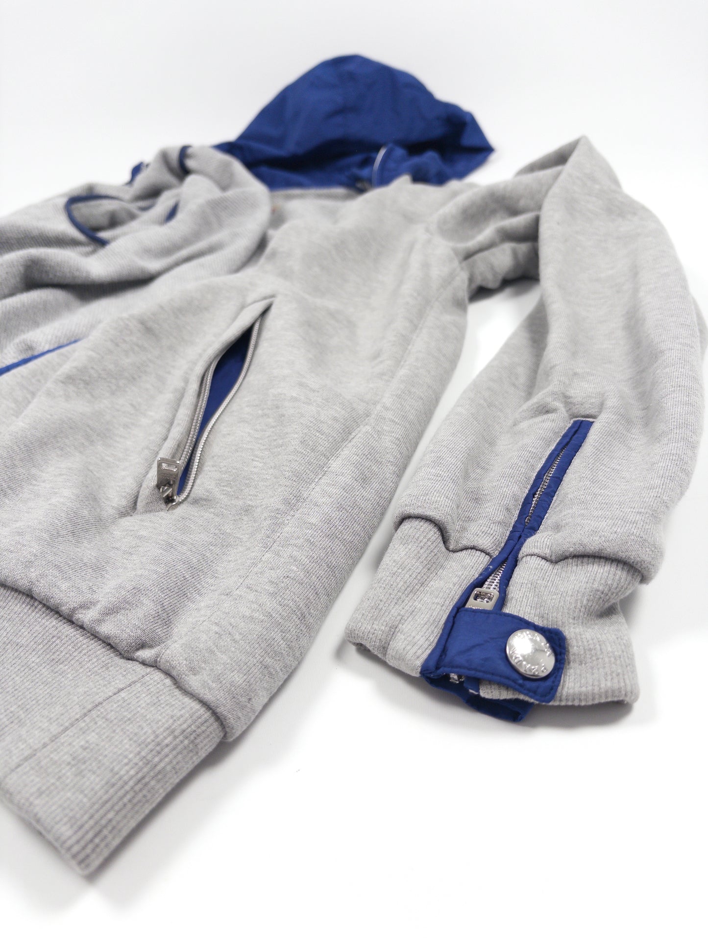 Prada Sport Nylon Zip Hoodie
