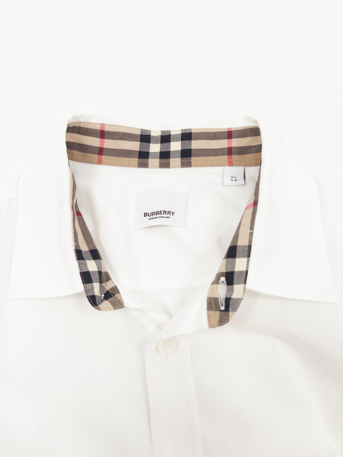 Burberry Check Button Shirt