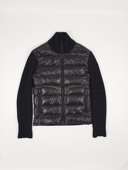 Moncler Tricolor Down Cardigan