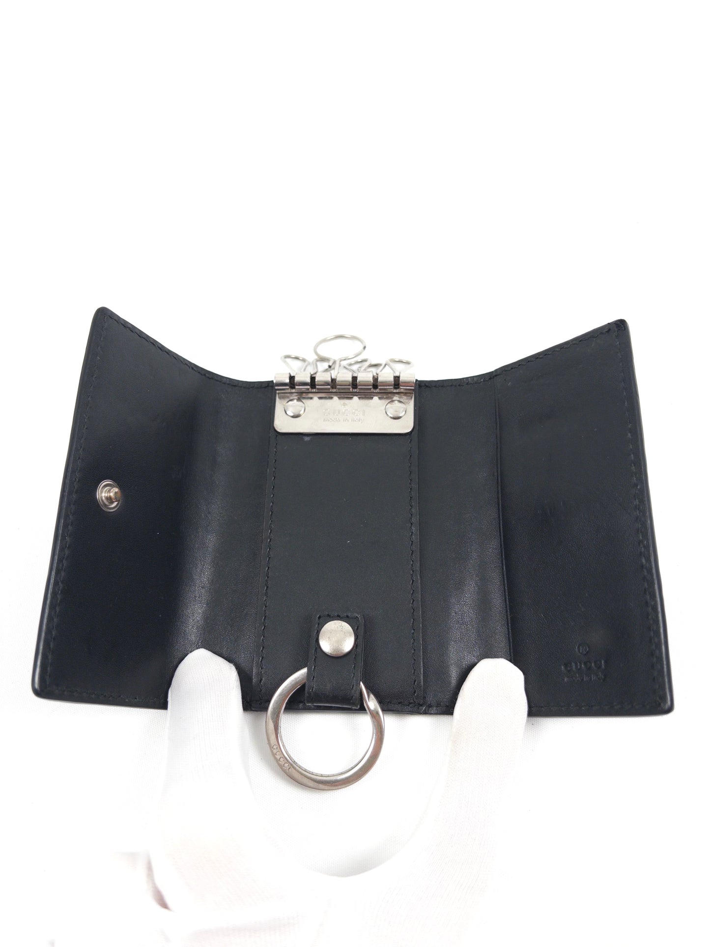 Gucci Guccissima 6-Key Case