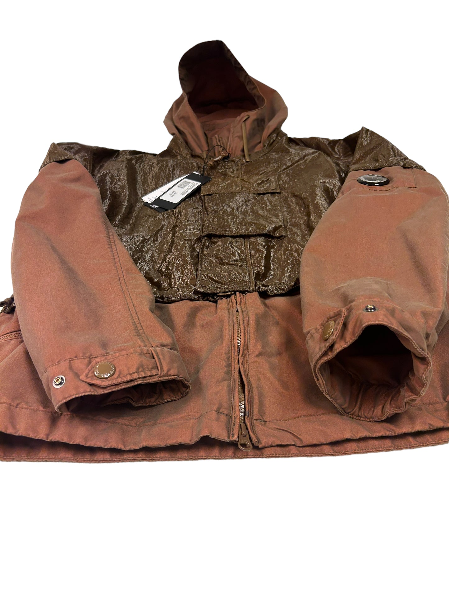 CP Company 50 Fili Tr-P Brun Fältjacka Helt Ny