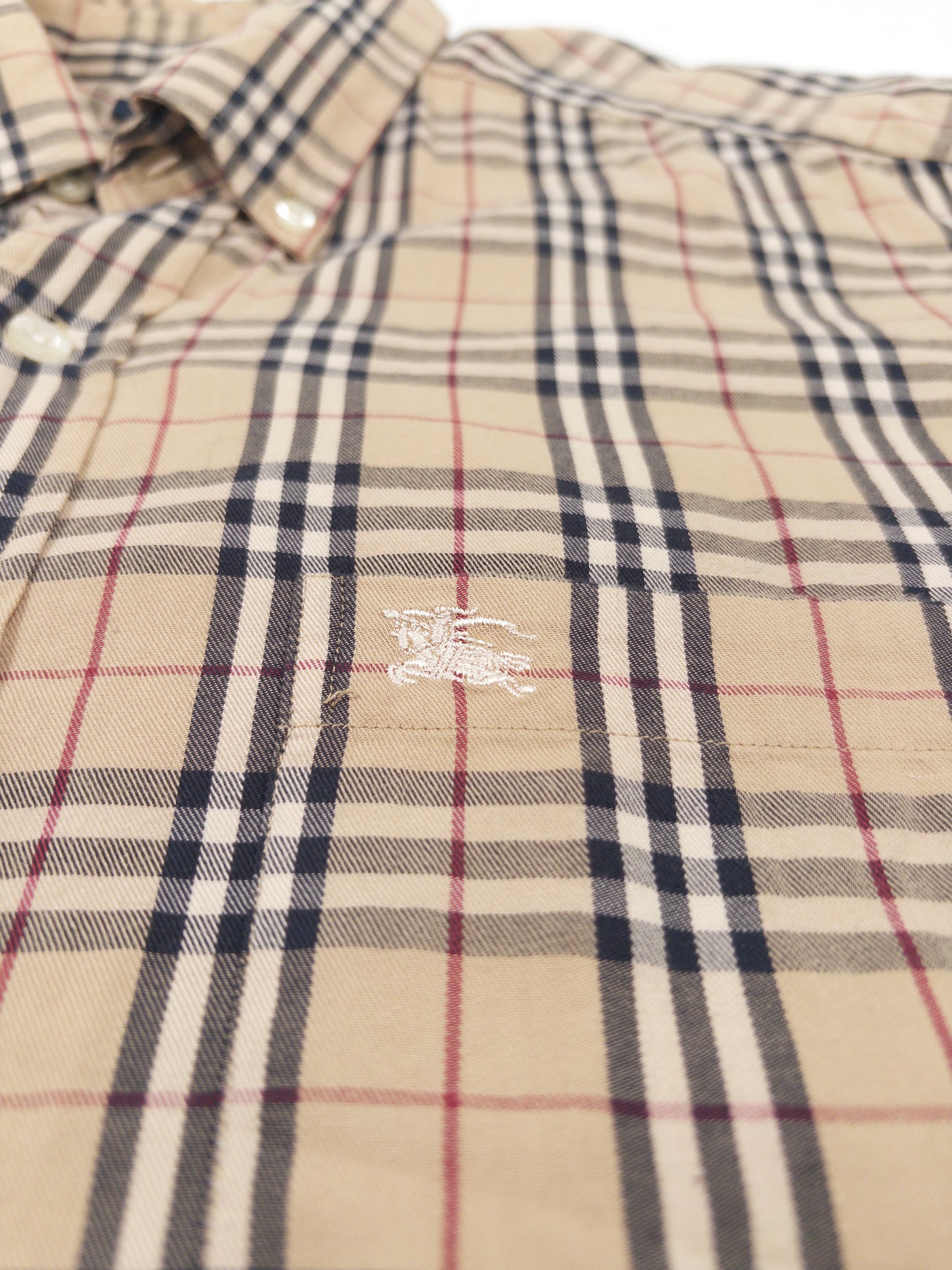 Burberry Short Sleeve Button Shirt