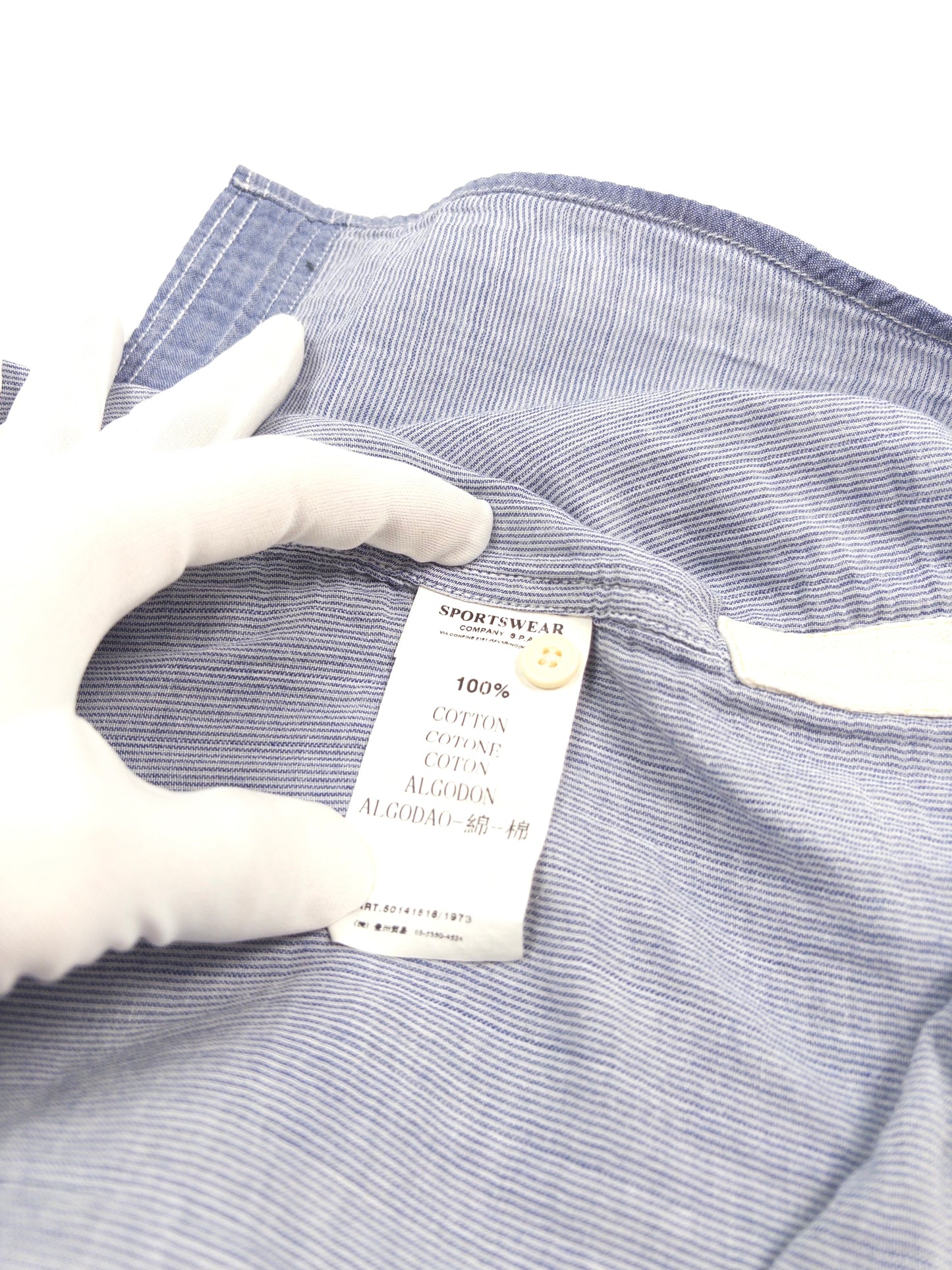 Stone Island Denim Shirt