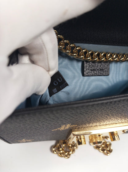 Gucci Padlock Star Bee Chain Bag