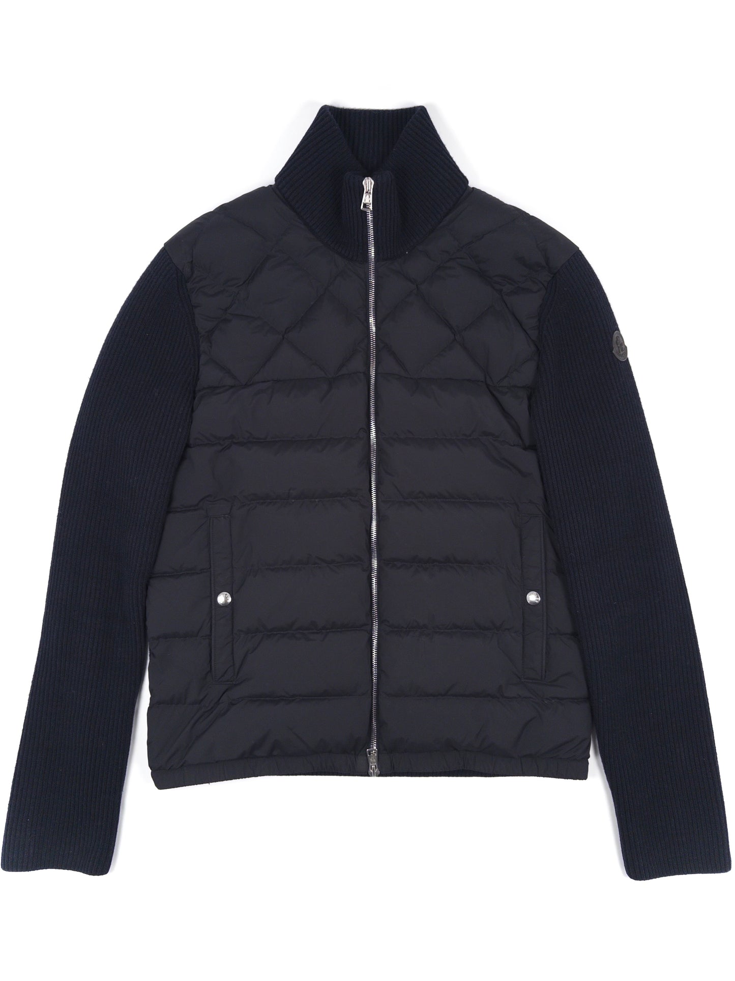 Moncler Down Cardigan - Navy (Fits L)