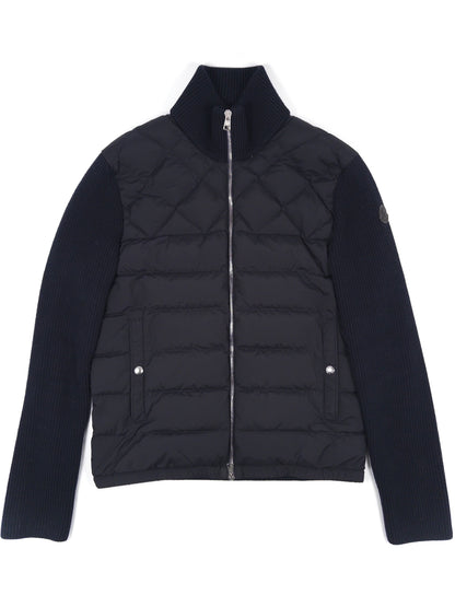Moncler Down Cardigan - Navy (Fits L)