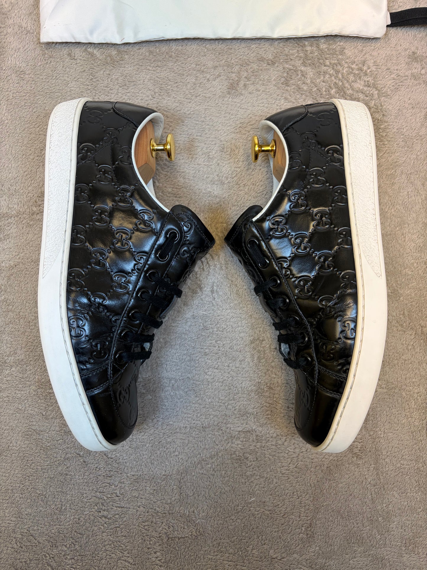 Gucci GG Brooklyn Leather Sneakers