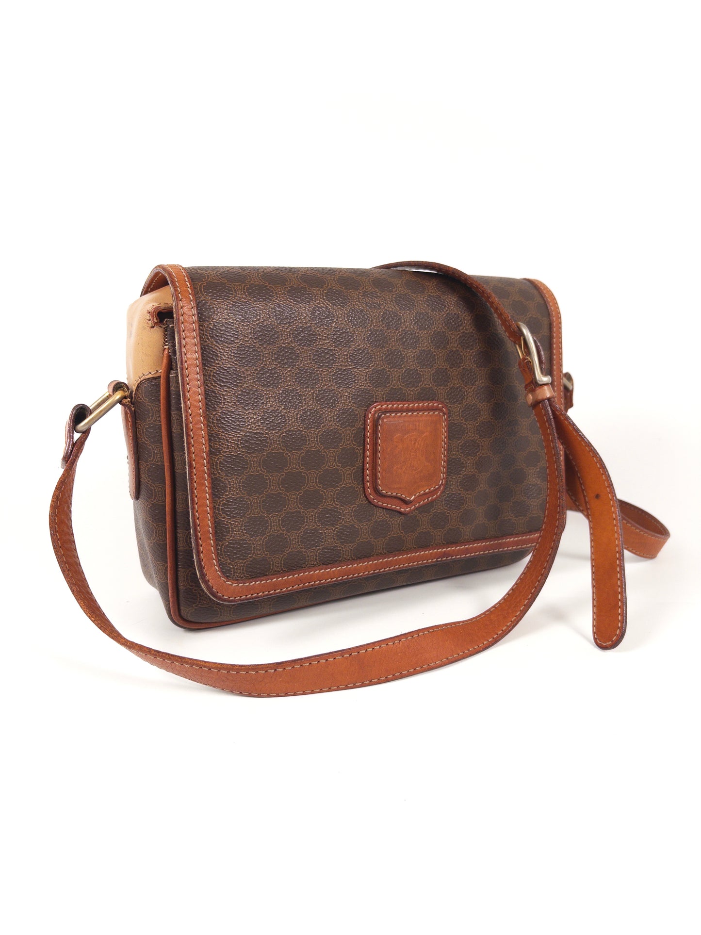 Celine Macadam Crossbody Shoulder Bag