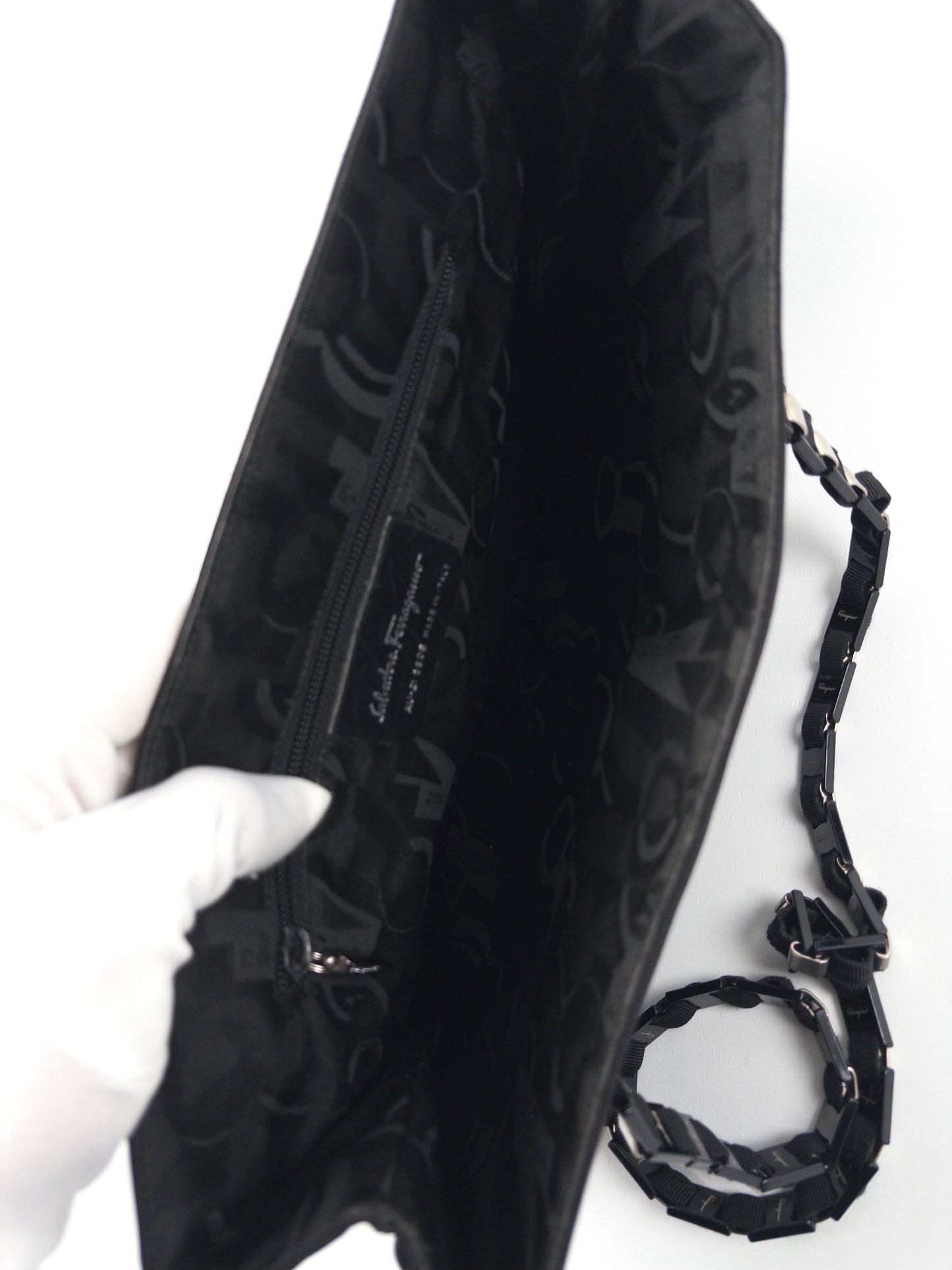 Salvatore Ferragamo nylon shoulder bag