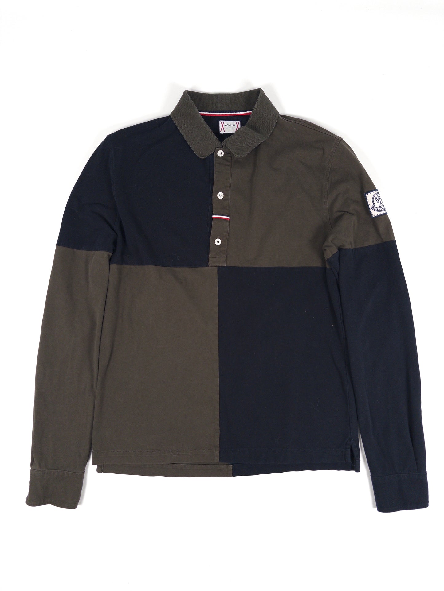 Moncler Gamme Blue Longsleeve Polo