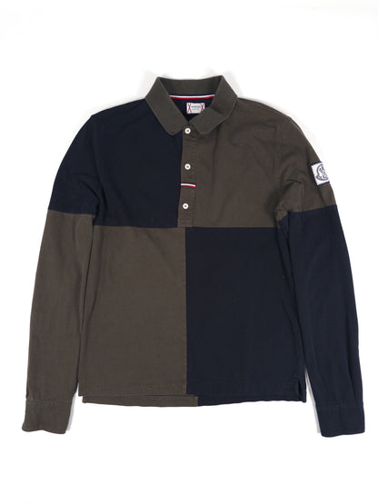 Moncler Gamme Blue Longsleeve Polo