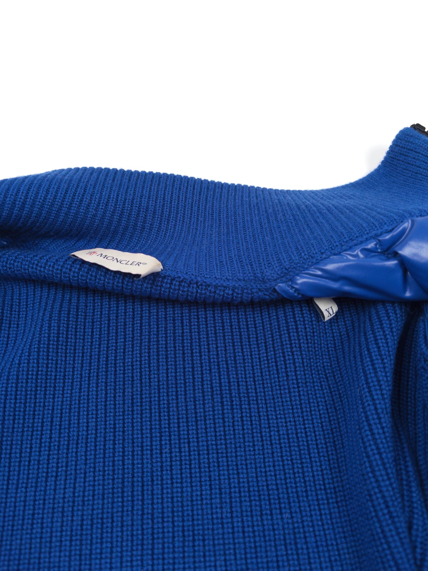 Moncler Tricolour Down Cardigan (Fits L)
