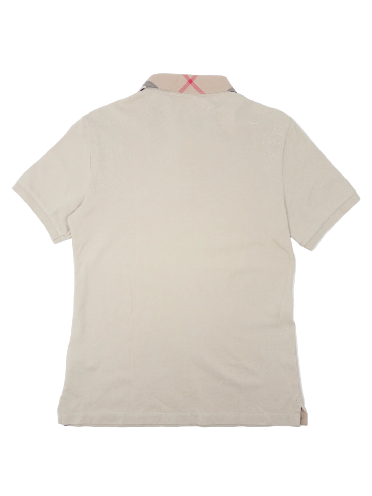 Burberry Check Collar Polo Shirt