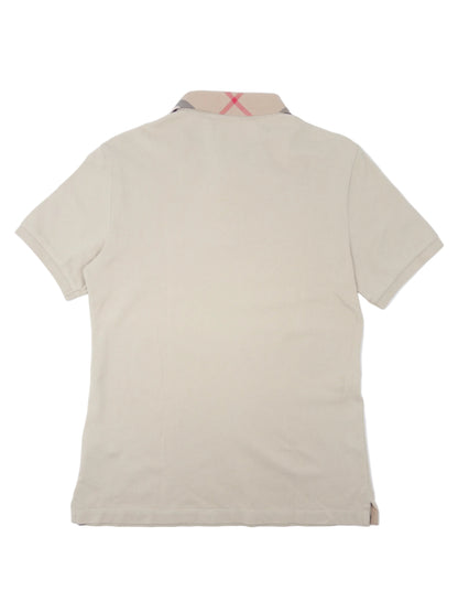 Burberry Check Collar Polo Shirt
