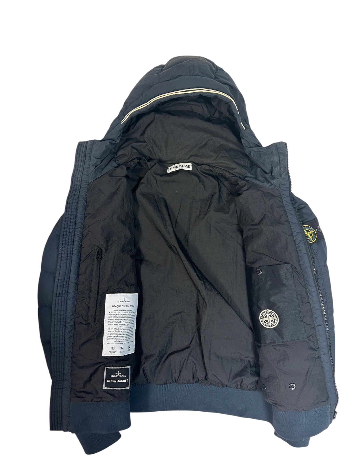 Stone Island Opaque Nylon Tela Dunjacka