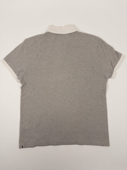 Moncler Polo Shirt Grey (Fits M)