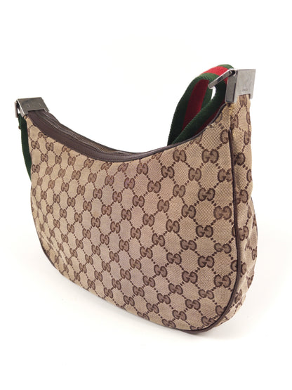 Gucci GG Canvas Sherry Line Shoulder Bag