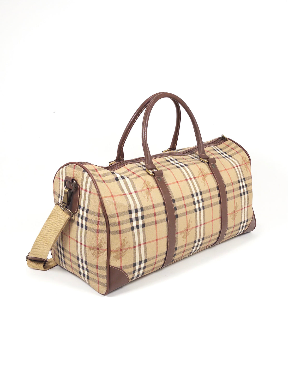 Burberry Nova Check Boston Bag