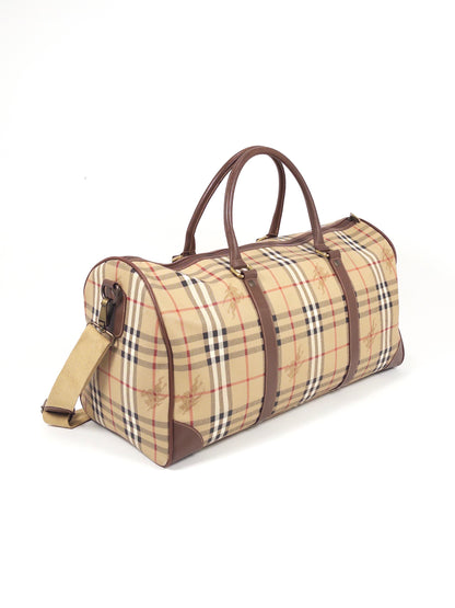 Burberry Nova Check Boston Bag
