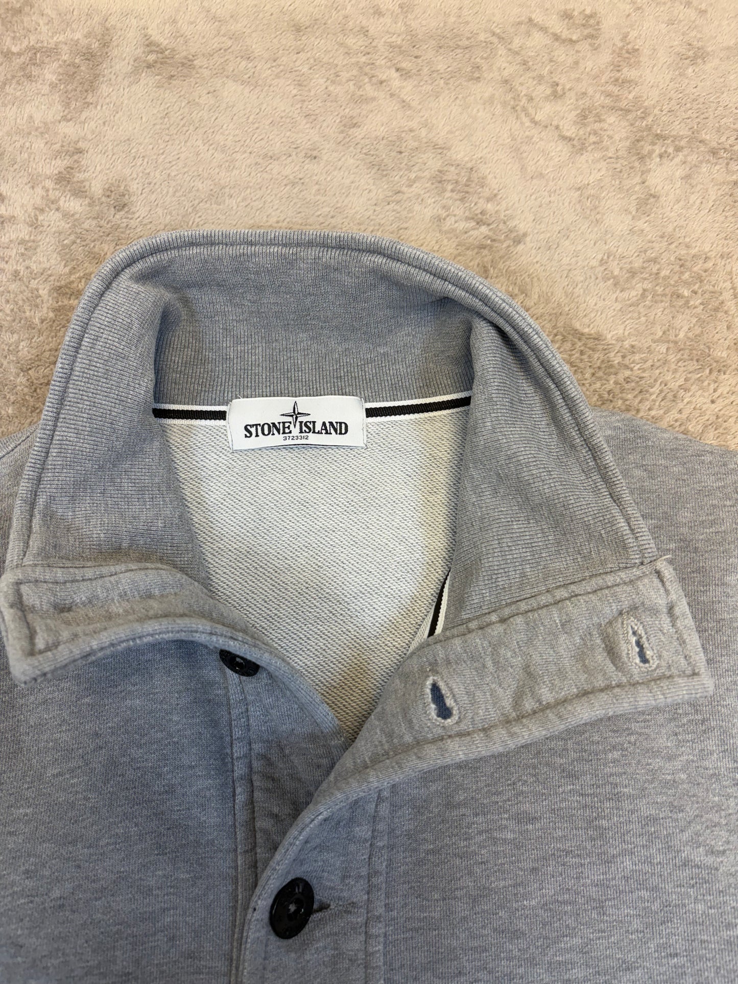 Stone Island Button Sweatshirt (Fits XXL)