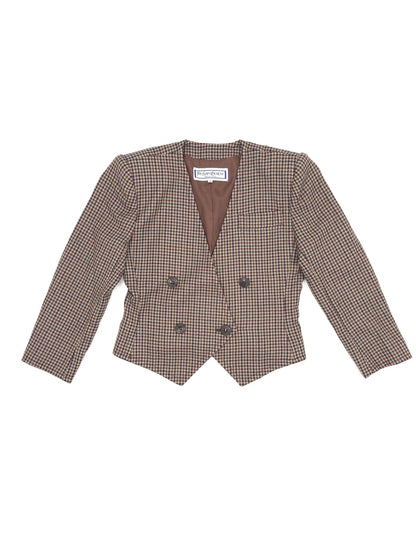 Yves Saint Laurent Suit Set, Vintage Suit Jacket (Size S) And Skirt (Size M)