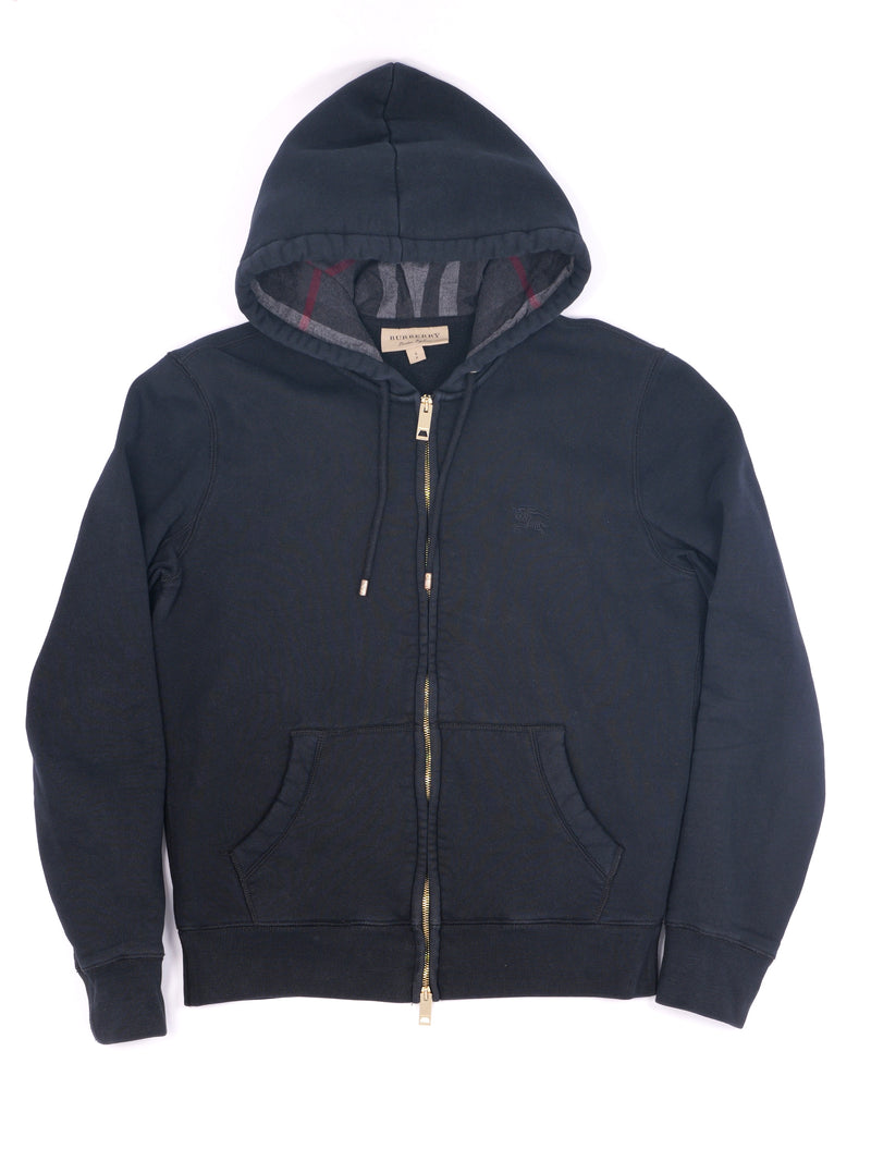 Burberry Check Zip Hoodie
