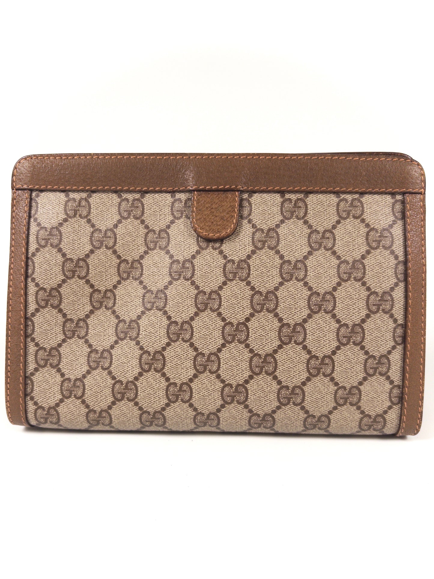 Gucci GG Supreme Clutch Bag
