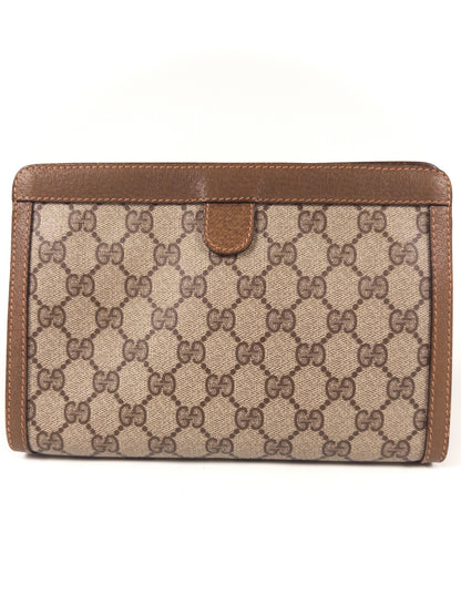 Gucci GG Supreme Clutch Bag