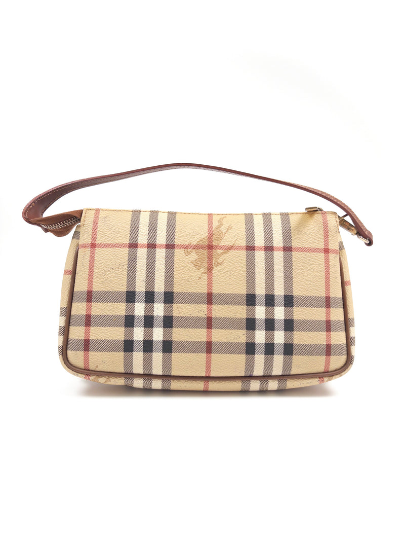 Burberry Haymarket Check Pochette Bag