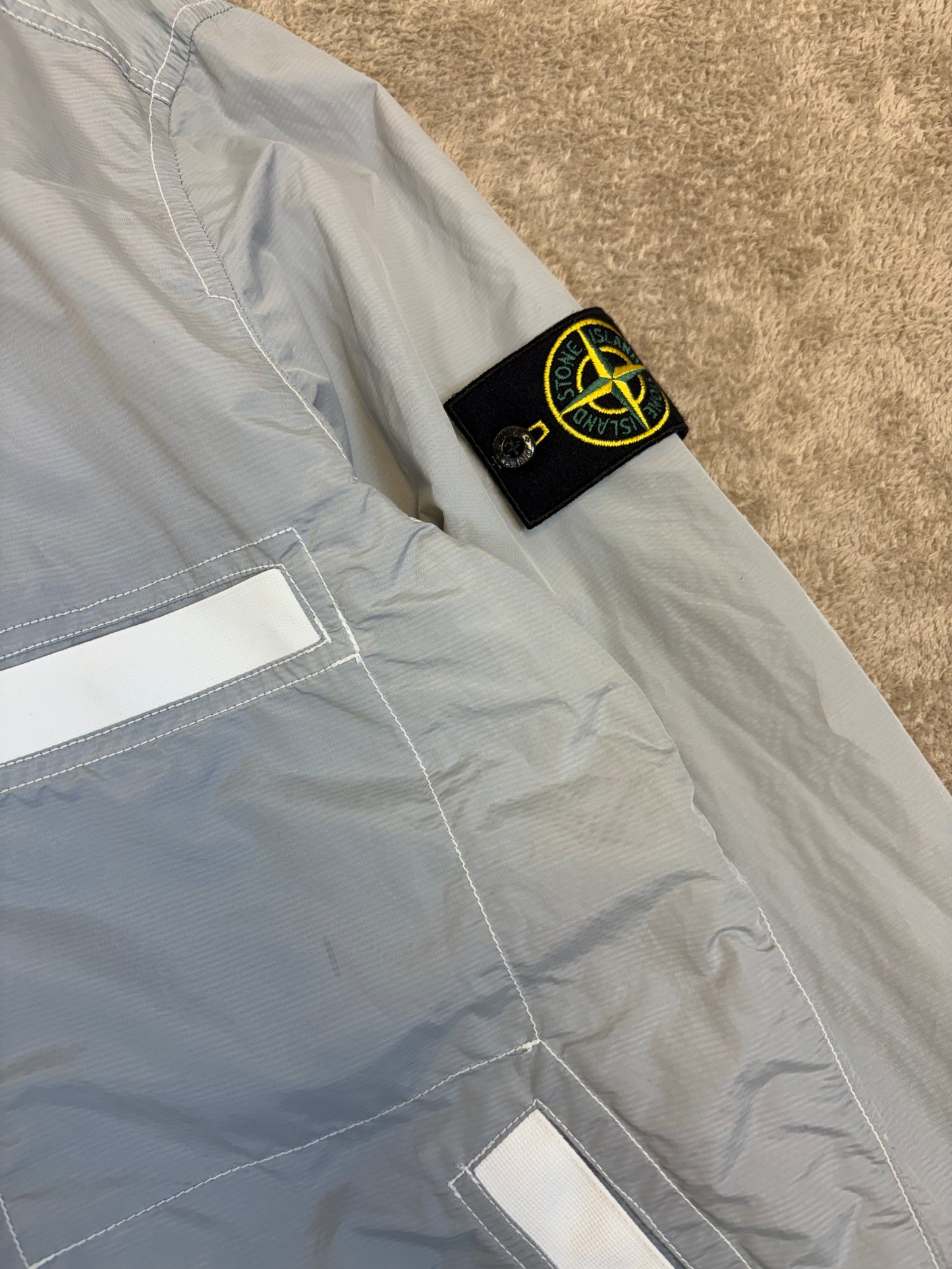Stone Island Seersucker TC Overshirt
