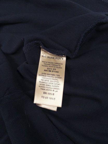 Burberry Longsleeve Check Polo Shirt