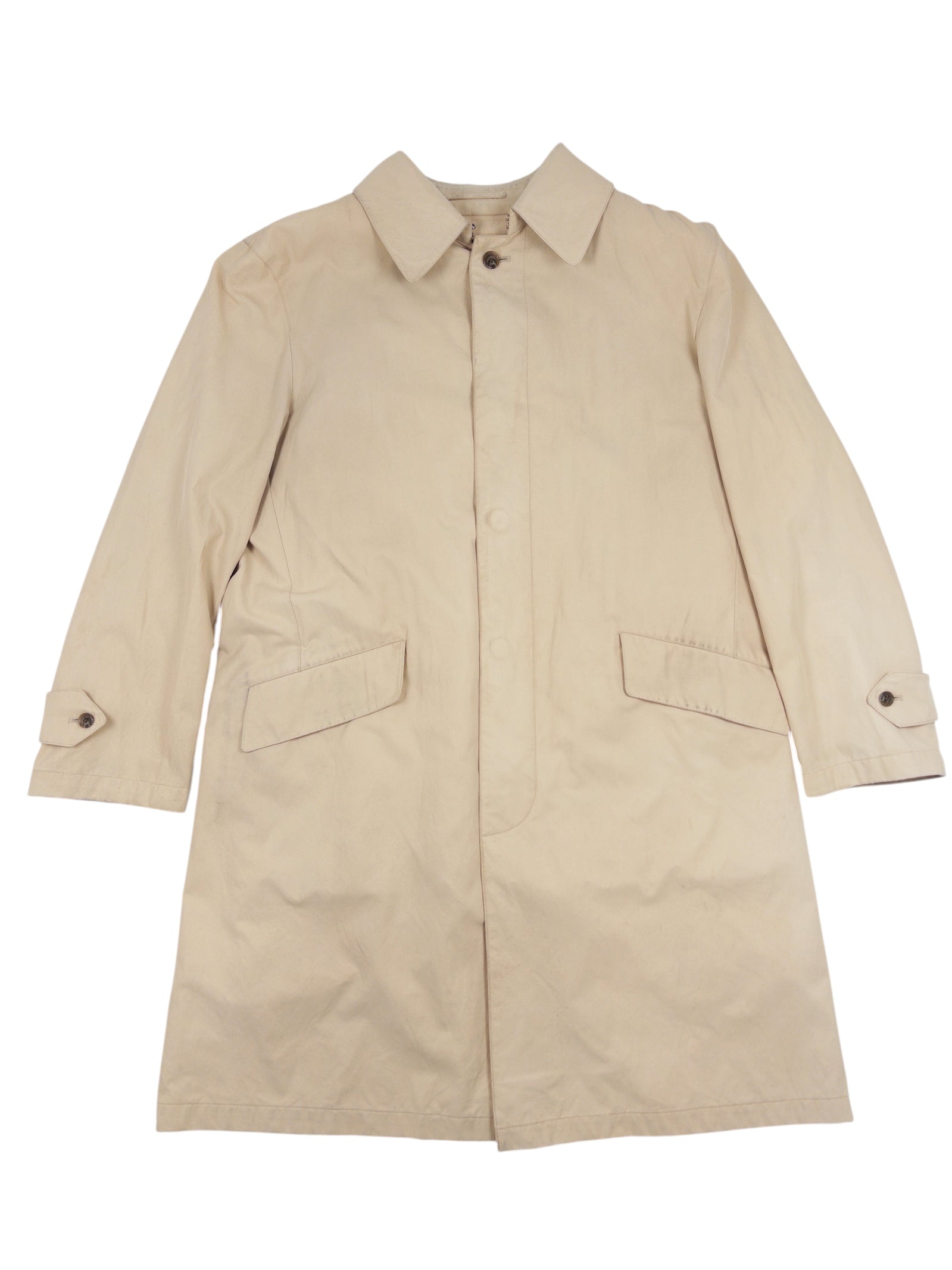 Burberry Check Trench Coat