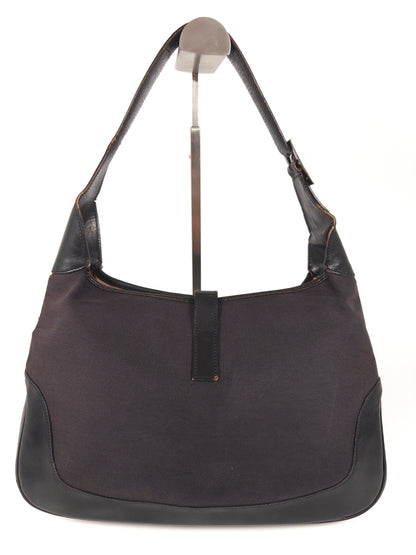 Gucci Jackie GG Canvas One-Shoulder Bag with Patterned Interior
