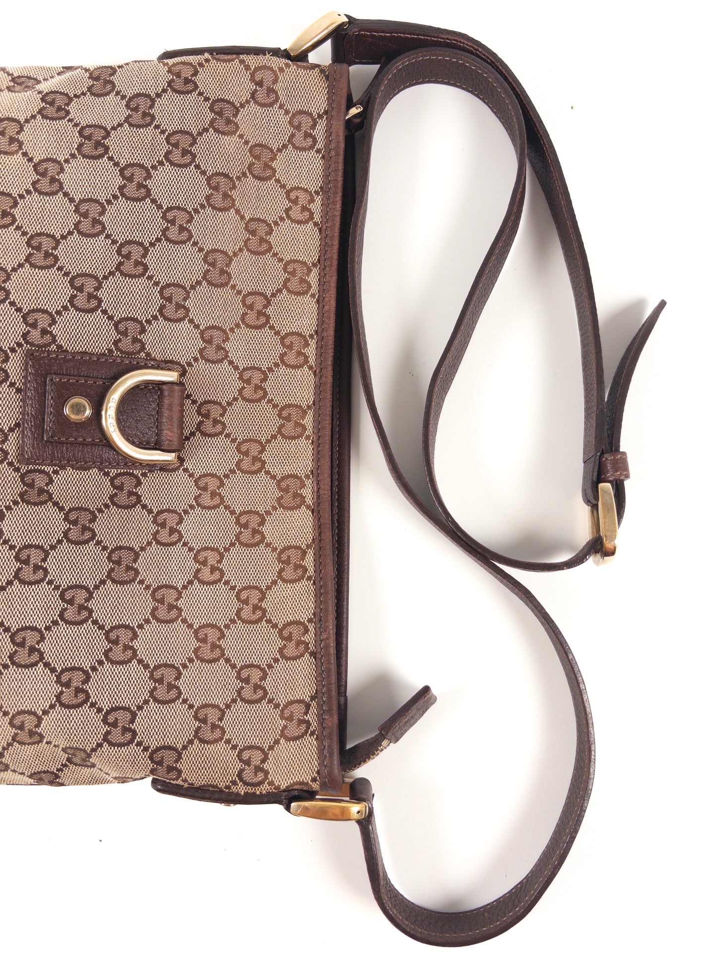 Gucci Abbey GG Canvas Shoulder Bag