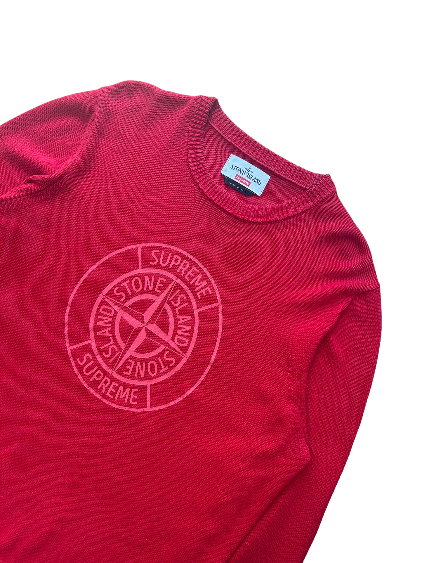 Stone Island X Supreme Thick Cotton Sweatshirt