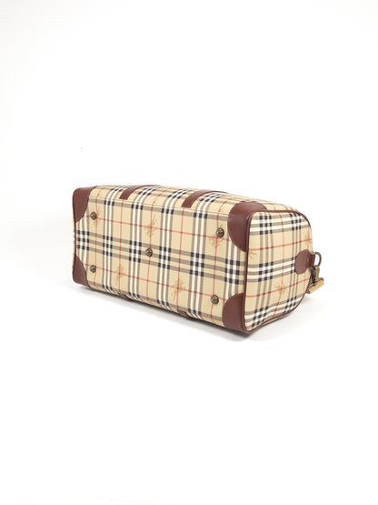 Burberry Nova Check Boston Bag