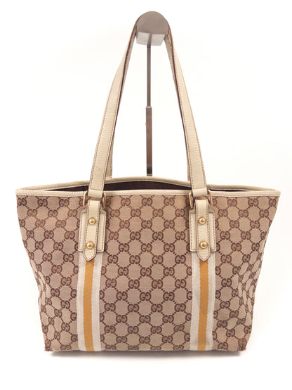 Gucci GG Supreme Tote Bag with Charms
