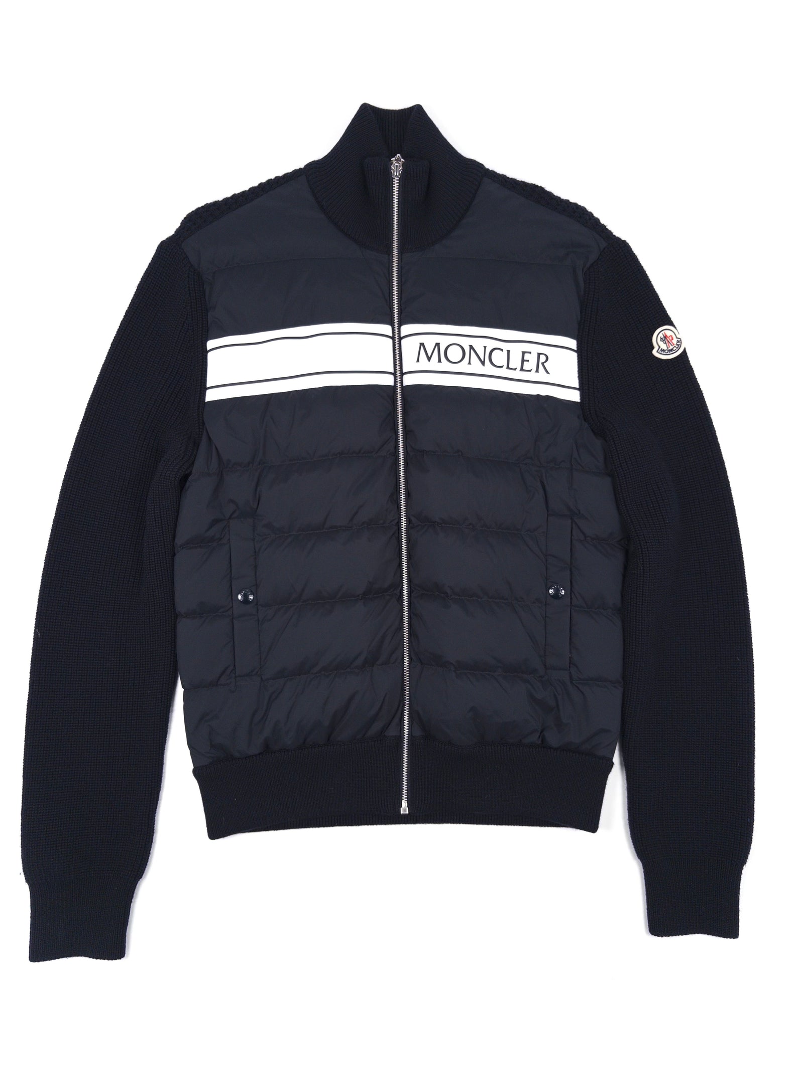 Moncler Down Cardigan (Fits S)